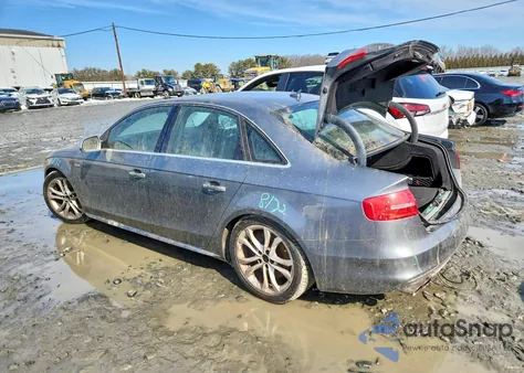 2013 Audi S4 Premium Plus из США, поврежденный, VIN WAUBGAFL9DA164677